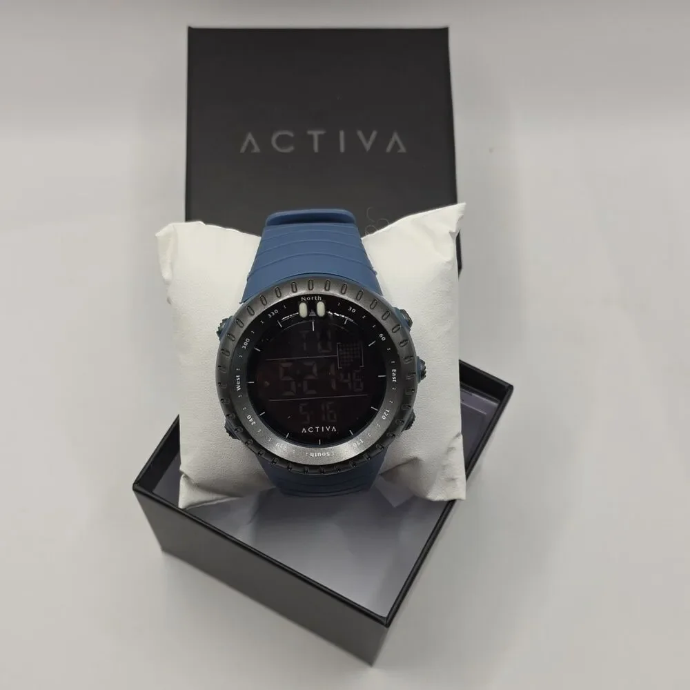 Invicta Activa X Digital Men's Watch, 53mm, Blue, acw1237 005